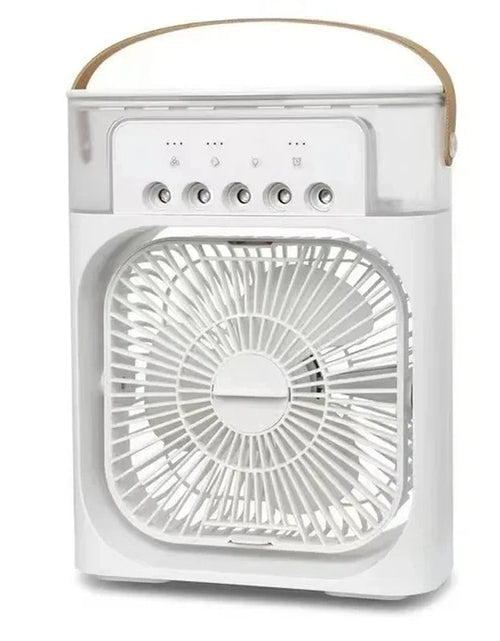 Load image into Gallery viewer, Stand Fan Air Cooler Heating Dissipation Portable Air Cooling with Ice Air Cooler
