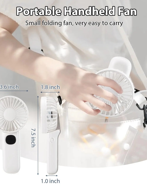 Load image into Gallery viewer, BreezeLoop Pro – Bladeless Rechargeable Neck Fan with 3-Speed Cooling for Summer Comfort
